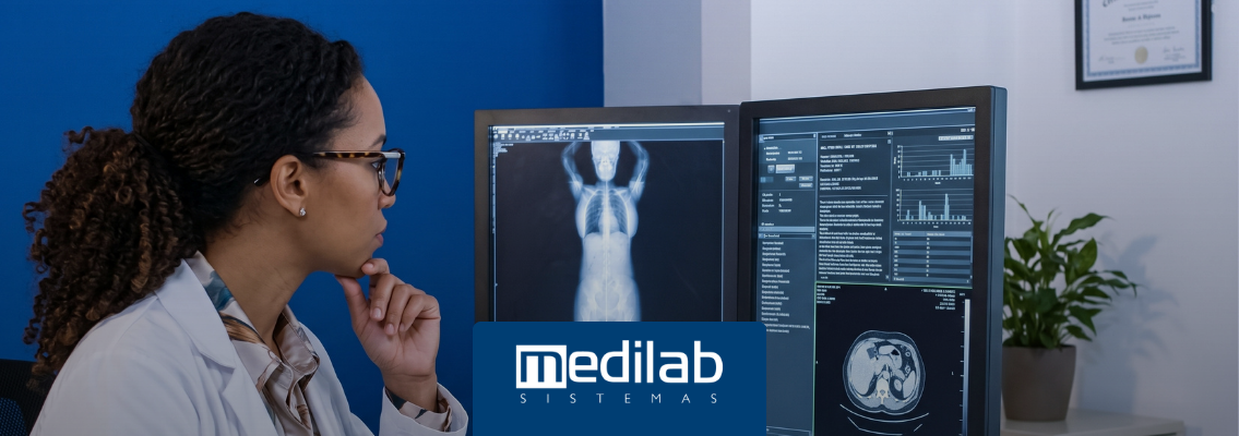 PACS tradicional vs PACS com IA: conheça as diferenças e descubra como a Medilab otimiza a gestão dos exames de imagem.